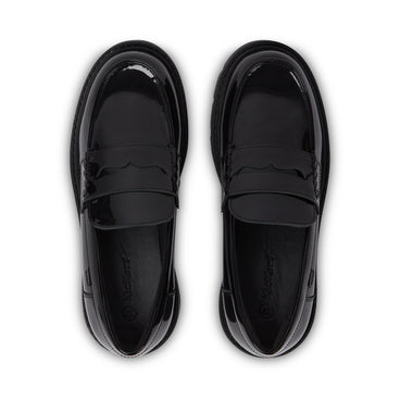 Detail view (Top view mapped) of Youth Womens Kori Loafer Patent Leather Black