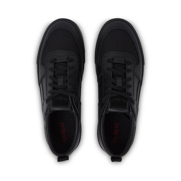 Detail view (Top view mapped) of Adult Mens Tovni Lo Mix Mesh Text Shoes Black