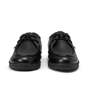 Front view of Adult Mens Troiko Wall Leather Black