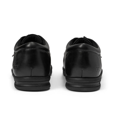 Back view of Adult Mens Troiko Wall Leather Black