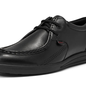 Detail view (close-up) of Adult Mens Troiko Wall Leather Black