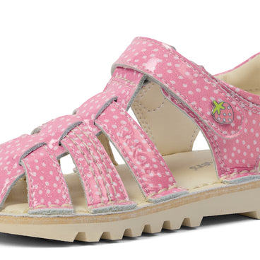 Detail view (close-up) of Infant Unisex Kick Sandal Fruit Light Pink