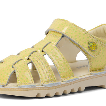 Detail view (close-up) of Infant Unisex Kick Sandal Fruit Light Yellow