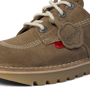 Detail view (close-up) of Adult Unisex Kick Mule Taupe