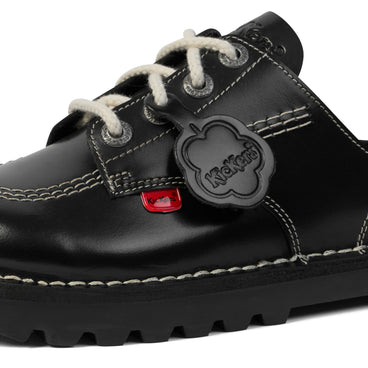 Detail view (close-up) of Adult Unisex Kick Mule Black