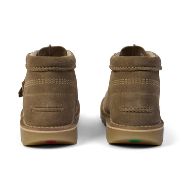 Back view of Adult Unisex Kick Hi Central Taupe