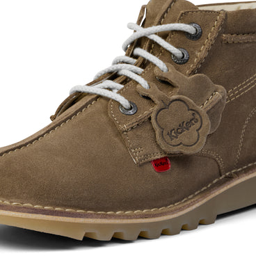 Detail view (close-up) of Adult Unisex Kick Hi Central Taupe