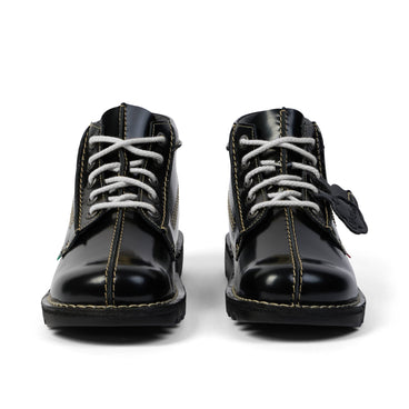 Front view of Adult Unisex Kick Hi Central Black