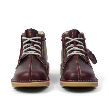 Front view of Adult Unisex Kick Hi Central Dark Red
