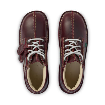 Detail view (Top view mapped) of Adult Unisex Kick Hi Central Dark Red
