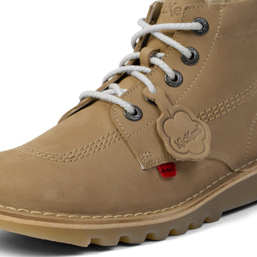 Detail view (close-up) of Adult Unisex Kick Hi Leather Sand