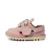 Left side view of Infant Unisex Kick Mule Pink