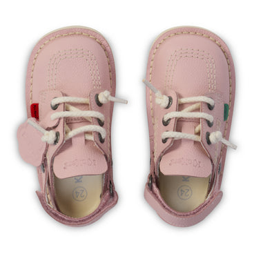 Detail view (Top view mapped) of Infant Unisex Kick Mule Pink
