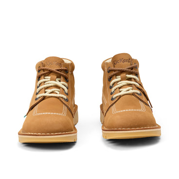Front view of Adult Unisex Kick Hi 75 Leather Tan