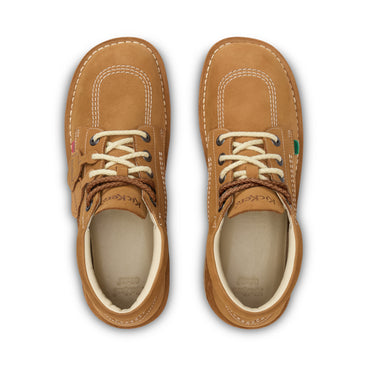 Detail view (Top view mapped) of Adult Unisex Kick Hi 75 Leather Tan