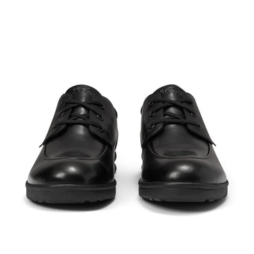 Front view of Adult Mens Troiko Lo Leather Black