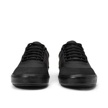 Front view of Adult Mens Tovni Track Leather Black