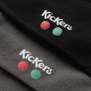 Detail view (close-up) of Adult Unisex Kick Everyday Crew Sock 6-Pack Assorted