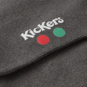 Detail view (close-up) of Adult Unisex Kick Everyday Crew Sock 6-Pack Grey