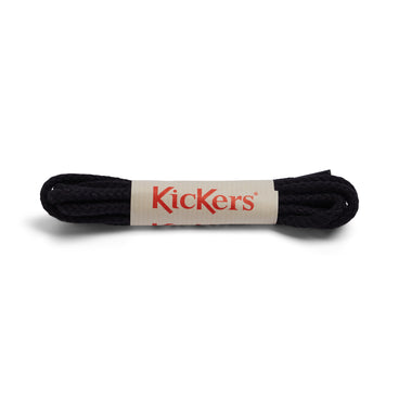 Left side view of Adult Unisex Cotton Laces Black
