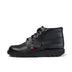 Left side view of Adult Mens Kick Hi Leather Black