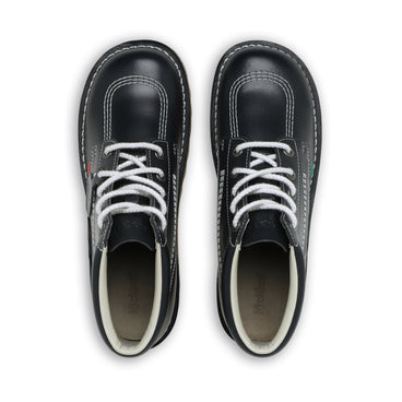 Detail view (Top view mapped) of Adult Mens Kick Hi Leather Navy