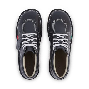 Detail view (Top view mapped) of Adult Mens Kick Hi Leather Navy