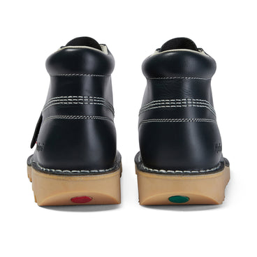 Back view of Adult Mens Kick Hi Leather Navy