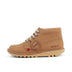 Left side view of Adult Mens Kick Hi Nubuck Tan