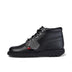 Left side view of Adult Womens Kick Hi Leather Black