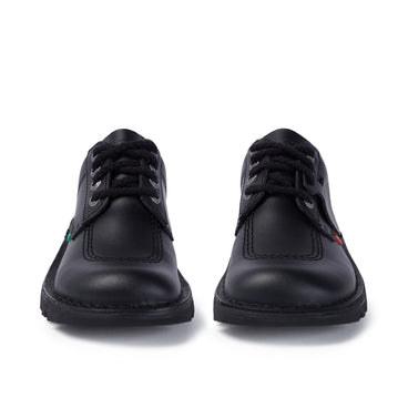 Front view of Adult Womens Kick Lo Leather Black