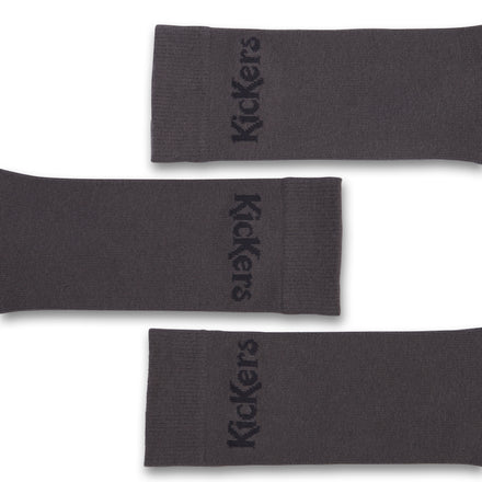 Adult Unisex Everyday Crew 3-Pack Socks Grey