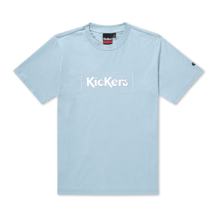Adult Mens Kickers Classic Box Tee Blue
