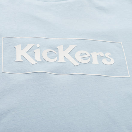 Adult Mens Kickers Classic Box Tee Blue