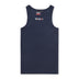 Adult Womens Kickers Classic Ribbed Vest Navy