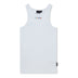 Adult Womens Kickers Classic Ribbed Vest White