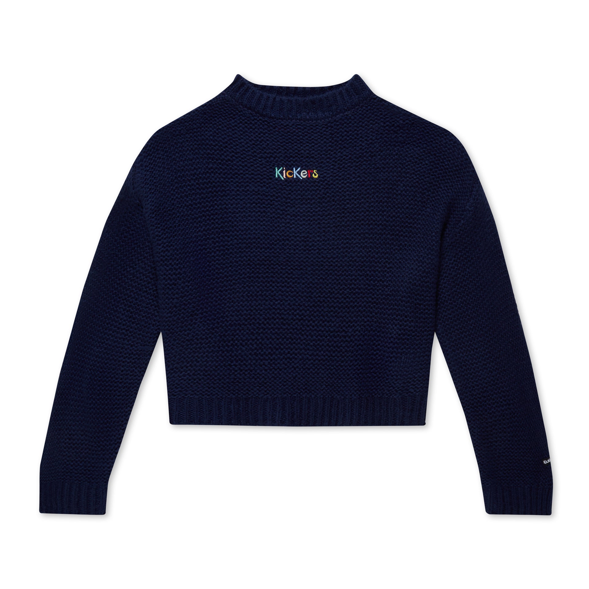 Boat Neck Wide Sleeve Knit