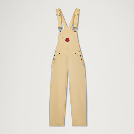 Adult Womens Kickers Classic Dungaree Yellow