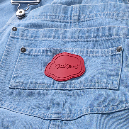 Adult Womens Kickers Classic Dungaree Blue