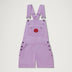 Adult Womens Kickers Classics Dungaree Short Purple