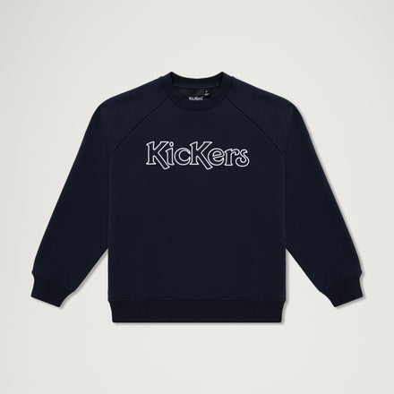 Adult Unisex Kicker Classic Crew Sweatshirt Navy