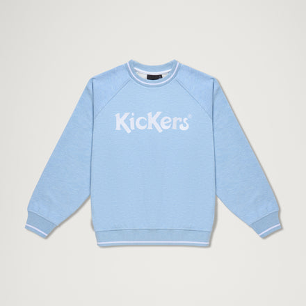 Adult Unisex Kicker Classic Crew Sweatshirt Blue