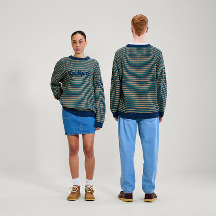 Adult Unisex Kickers Chest Logo Knit Multi